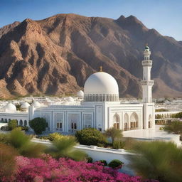 An ultra-realistic, high-quality photograph showcasing the beauty of Oman