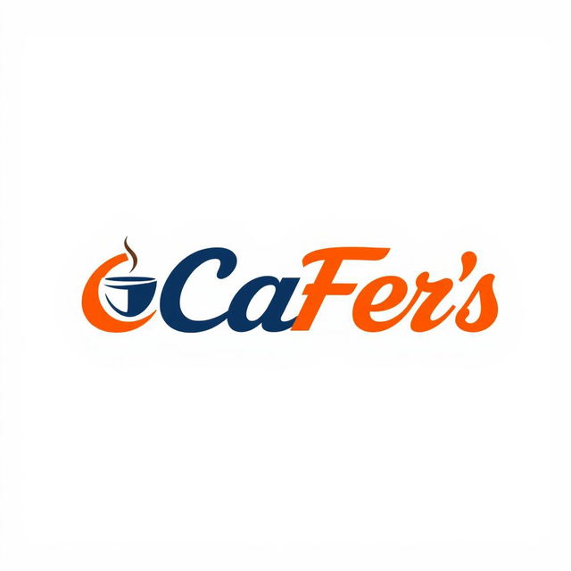 A modern and stylish logo featuring the text 'CaFer's', designed with a sleek, contemporary font