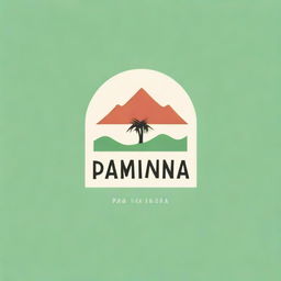 A high-quality digital image of a creative logo, featuring the name 'Pamana Wander'