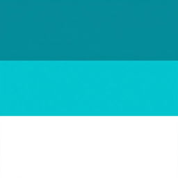 A simple and elegant color guard flag design featuring bold blocks of color in teal, turquoise, and white