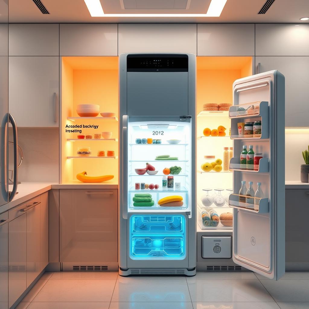 An advanced energy backup and thermal conservation system designed to keep refrigerator food safe during prolonged power outages