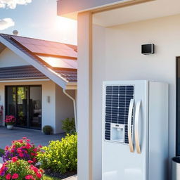 Compact and efficient solar panels as part of an additional kit, designed for installation on rooftops or patios