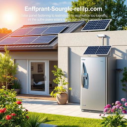 Compact and efficient solar panels as part of an additional kit, designed for installation on rooftops or patios