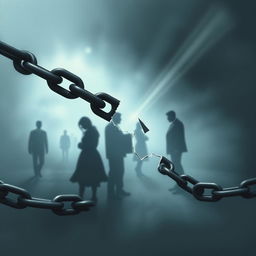A thought-provoking abstract representation of trust and loyalty