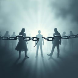 A thought-provoking abstract representation of trust and loyalty