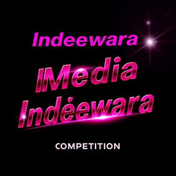 A high-energy media day competition poster featuring the text 'Indeewara'