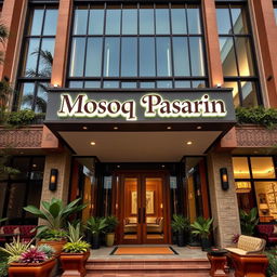 An elegant and luxurious hostel named 'Mosoq Paqarin,' designed with modern sophistication and traditional Andean elements