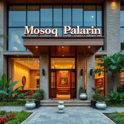 An elegant and luxurious hostel named 'Mosoq Paqarin,' designed with modern sophistication and traditional Andean elements