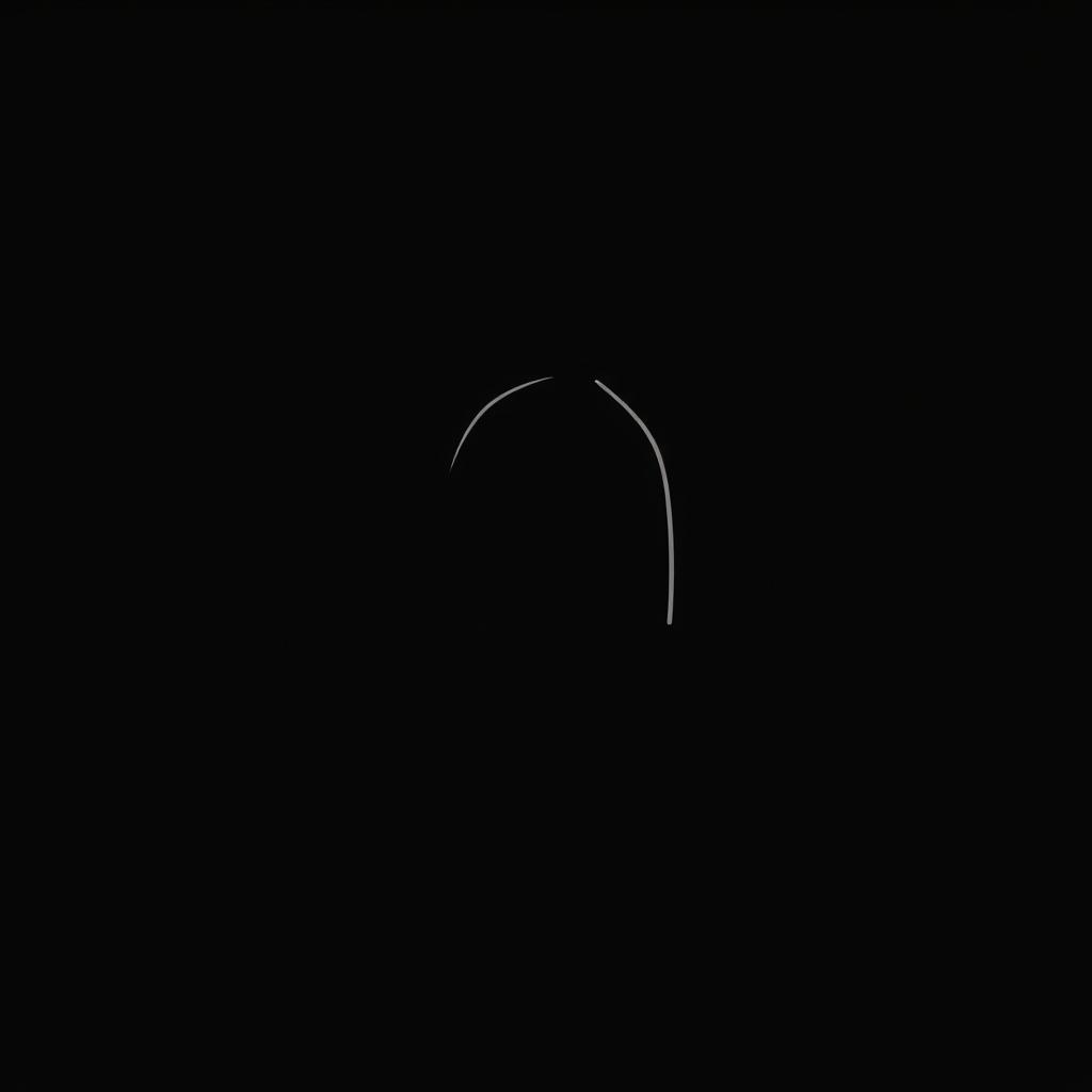 A sleek and modern logo design for a cap company, featuring a black color palette