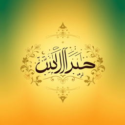 A creatively designed image featuring the name 'غانم' in elegant Arabic calligraphy