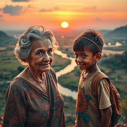 A picturesque scene capturing the essence of Central do Brasil, showcasing a Brazilian landscape with expansive savannahs and winding rivers, vibrant flora and fauna, and local architecture reflecting Brazilian culture