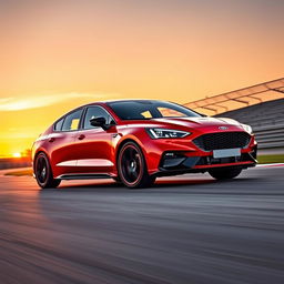 The next generation Ford Sierra XR4i, designed with a blend of classic and futuristic elements