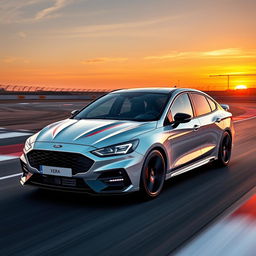 The next generation Ford Sierra XR4i, designed with a blend of classic and futuristic elements