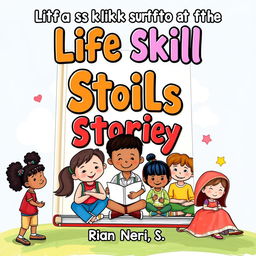 A collection of engaging life skill stories tailored for elementary school children, creatively illustrated and filled with relatable characters and moral lessons