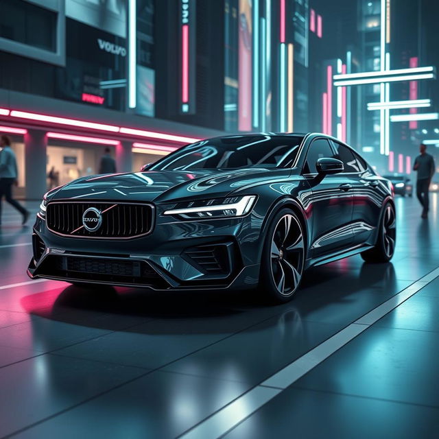 The next generation Volvo 850R, reimagined with a futuristic twist