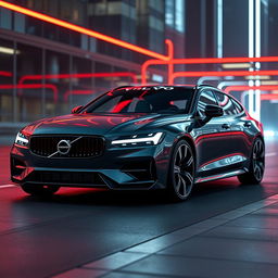 The next generation Volvo 850R, reimagined with a futuristic twist