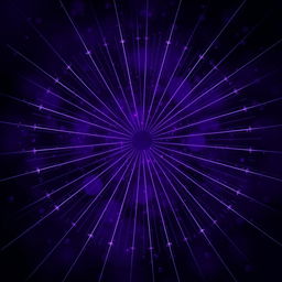 A dark, captivating image predominantly featuring shades of purple, with 30 white lines radiating from the corners towards the center, creating a circular pattern