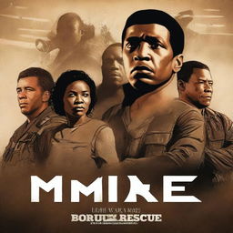 A high-quality digital art image depicting a movie poster titled 'Mike'