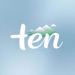 The letter 'H' is artistically integrated into the word 'zen', where the 'H' resembles a tranquil, peaceful landscape