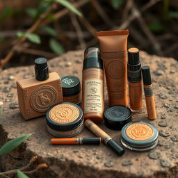 A beautifully designed collection of makeup products inspired by the Indus Valley civilization
