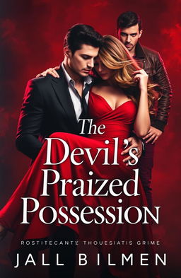 A stunning book cover for the novel titled 'The Devil's Prized Possession'