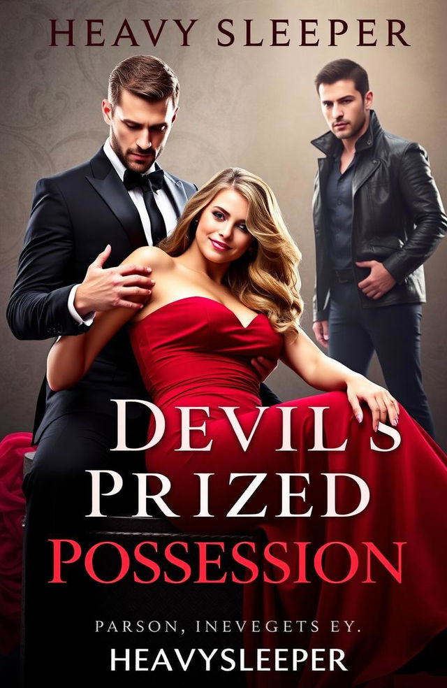 A stunning book cover for 'The Devil's Prized Possession' by HeavySleeper