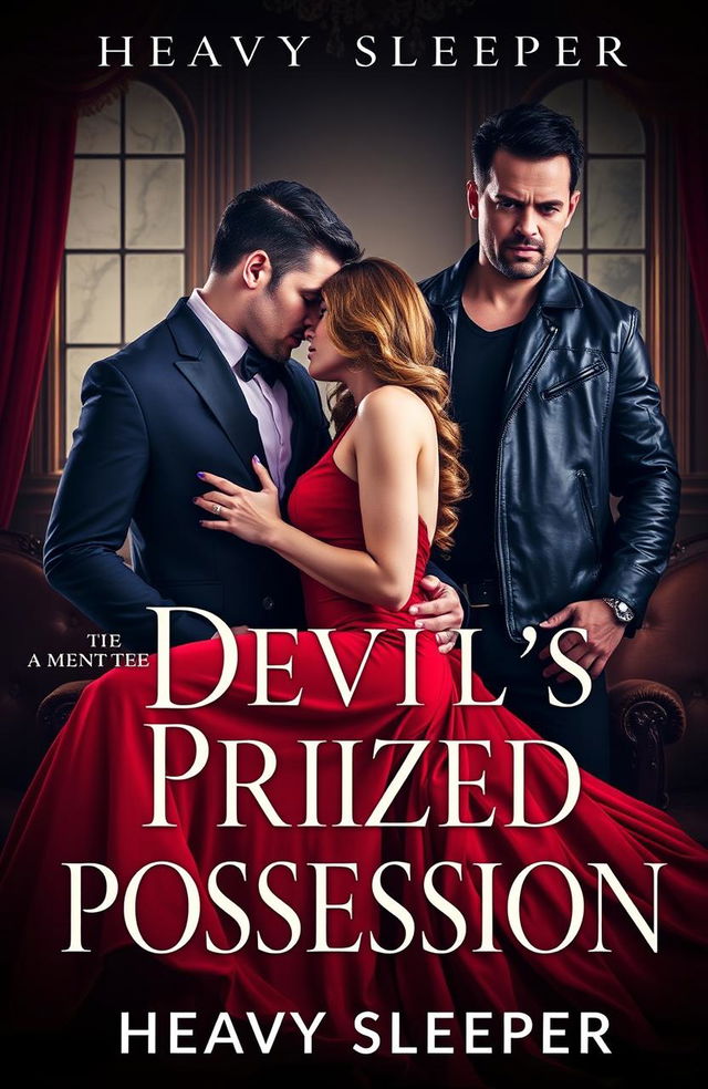 A stunning book cover for 'The Devil's Prized Possession' by 'HeavySleeper'