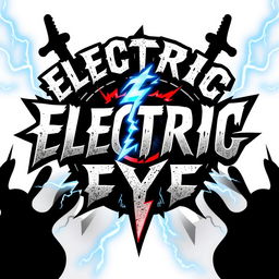 Logo design for a hard rock band named 'Electric Eye'