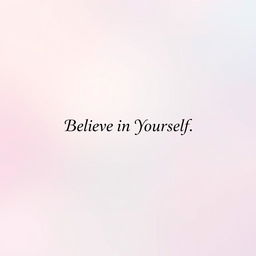 A minimalist laptop wallpaper featuring an inspirational quote in elegant typography