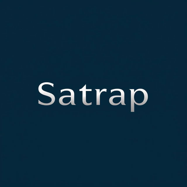 A logo design for a group of architects named "Satrap"