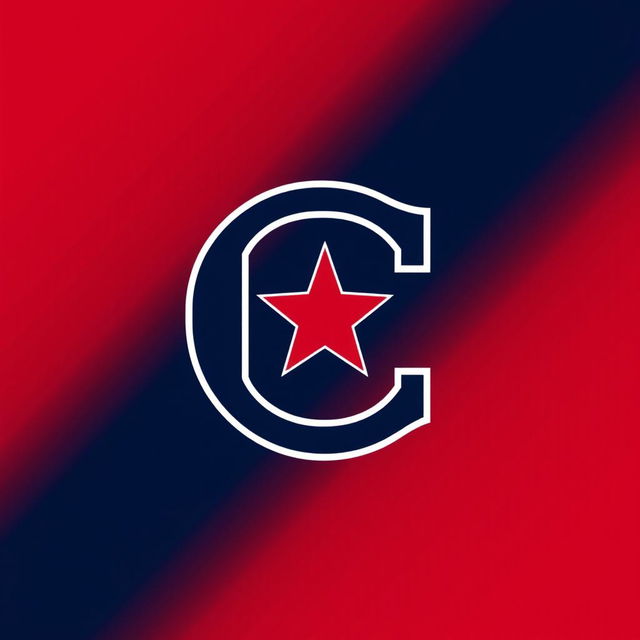 A high-contrast logo featuring a minimalist letter 'C' inspired by Major League Baseball (MLB) design aesthetics