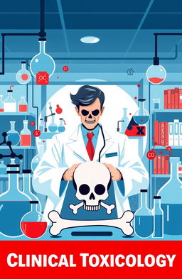 A visually striking illustration representing the field of clinical toxicology