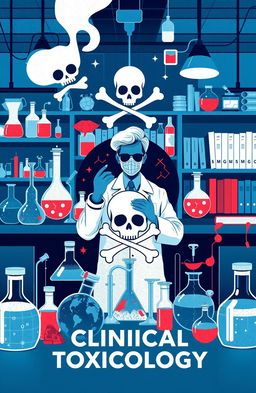 A visually striking illustration representing the field of clinical toxicology