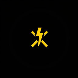 A striking circular YouTube thumbnail design featuring a powerful and creative symbol representing strength and control