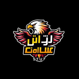 A logo design featuring a powerful eagle emblem, symbolizing strength and unity