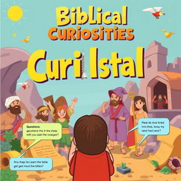 A vibrant and engaging presentation about biblical curiosities aimed at a youth audience