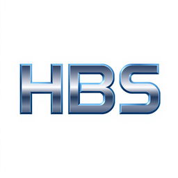 An elegant and modern logo prominently featuring the uppercase letters 'HBS'