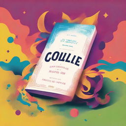 A high-quality digital art image, capturing the essence of a book cover similar to Bel Khabra's 'Collide'