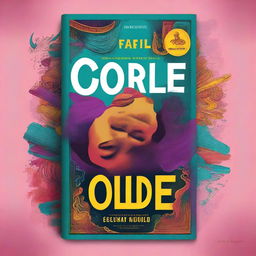 A high-quality digital art image, capturing the essence of a book cover similar to Bel Khabra's 'Collide'