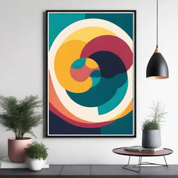 A high-quality poster featuring a captivating design