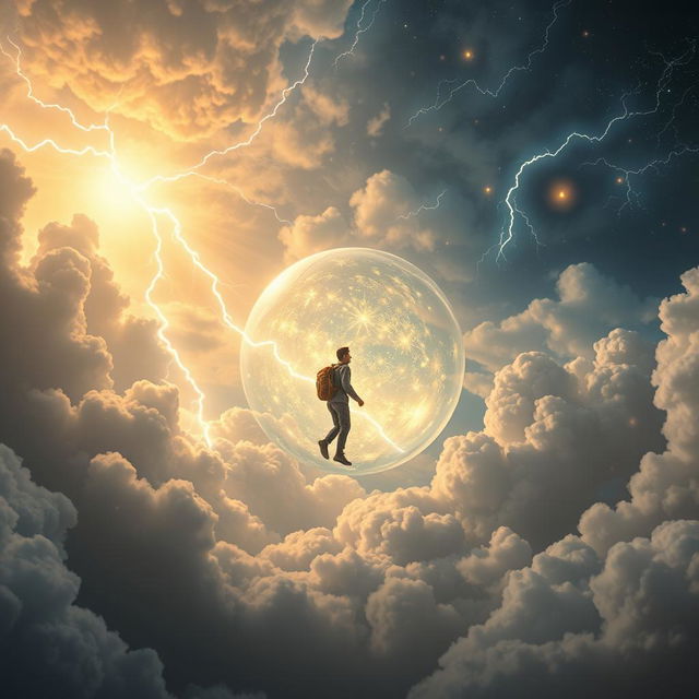 Small energy bubbles that envelop the traveler and transport them swiftly between locations