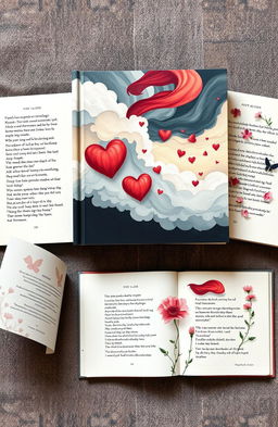 A beautifully designed poetry collection anthology, featuring a variety of contemporary poems that delve into themes of grief, loss, and breakups
