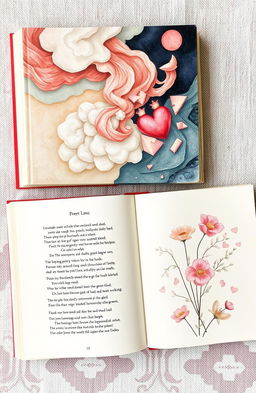 A beautifully designed poetry collection anthology, featuring a variety of contemporary poems that delve into themes of grief, loss, and breakups