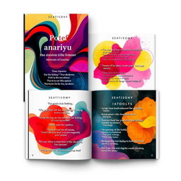 A striking poetry collection anthology, featuring contemporary poems that explore themes of grief, loss, and breakups, showcasing the multitude and complexity of feelings