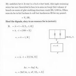 A physics problem involving a dry cell with a voltage of 1