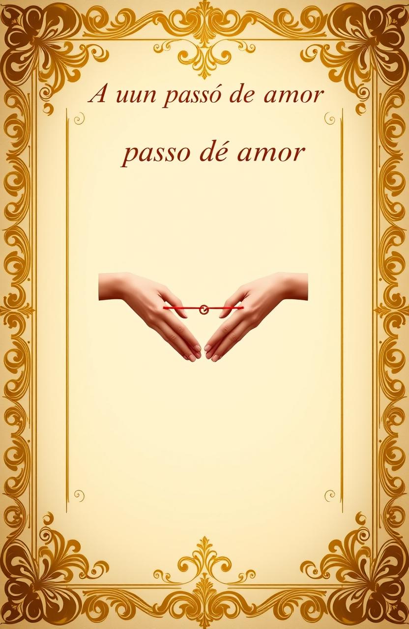 A light beige background with intricate gold detailing
