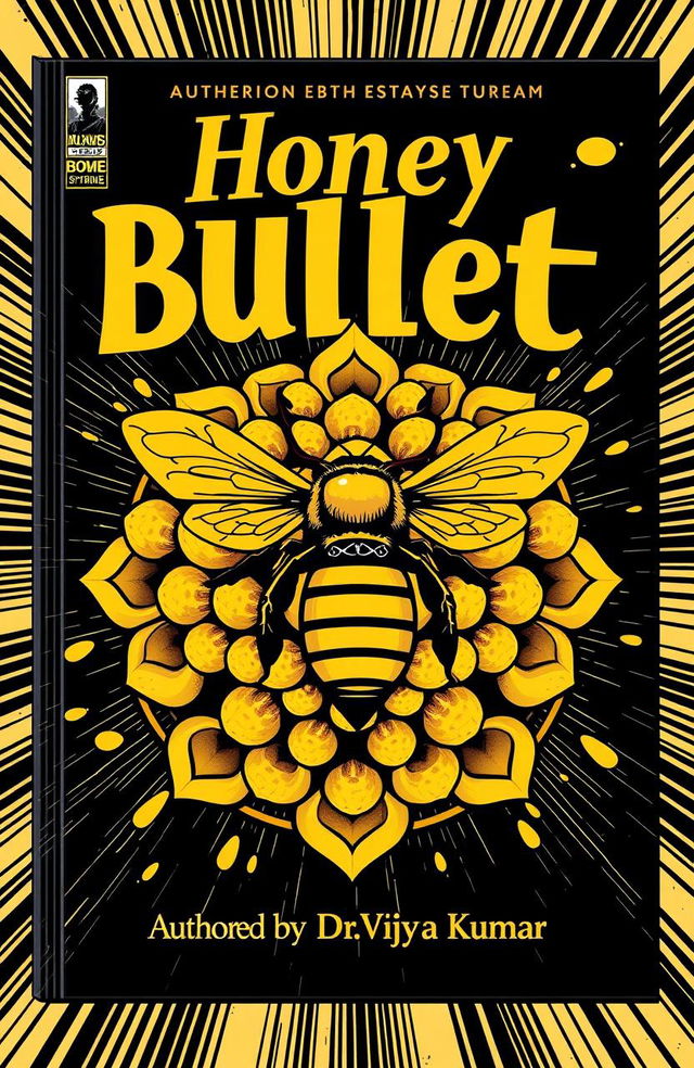 A comic book cover titled 'Honey Bullet'