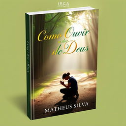 A beautifully designed book cover titled 'Como Ouvir a Voz de Deus' by Matheus Silva