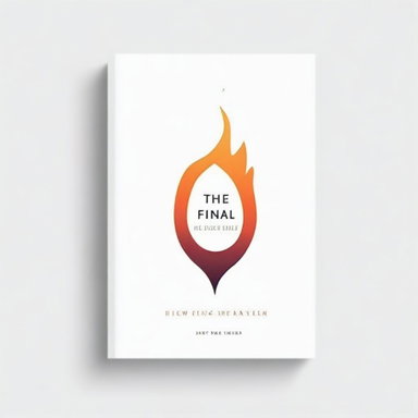 A minimalist, high-quality digital art of a poetry book cover, reminiscent of Rupi Kaur's style