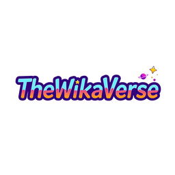 A modern and sleek logo design for 'TheWikaVerse'